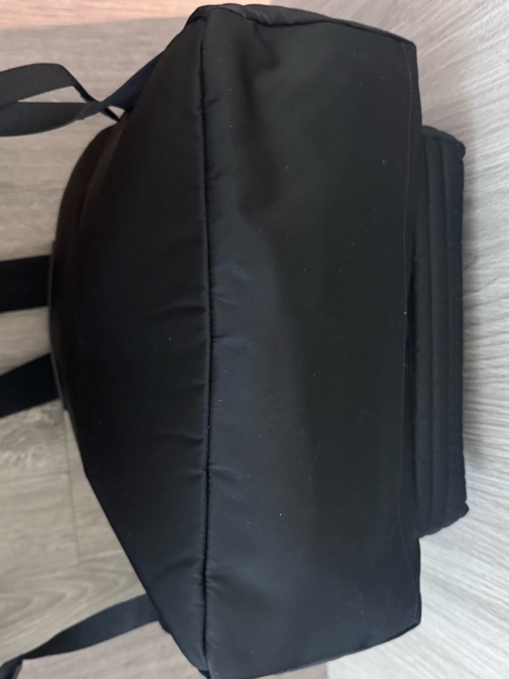 Versace Black Logo Embossed Backpack Panel - Picture 6 of 6